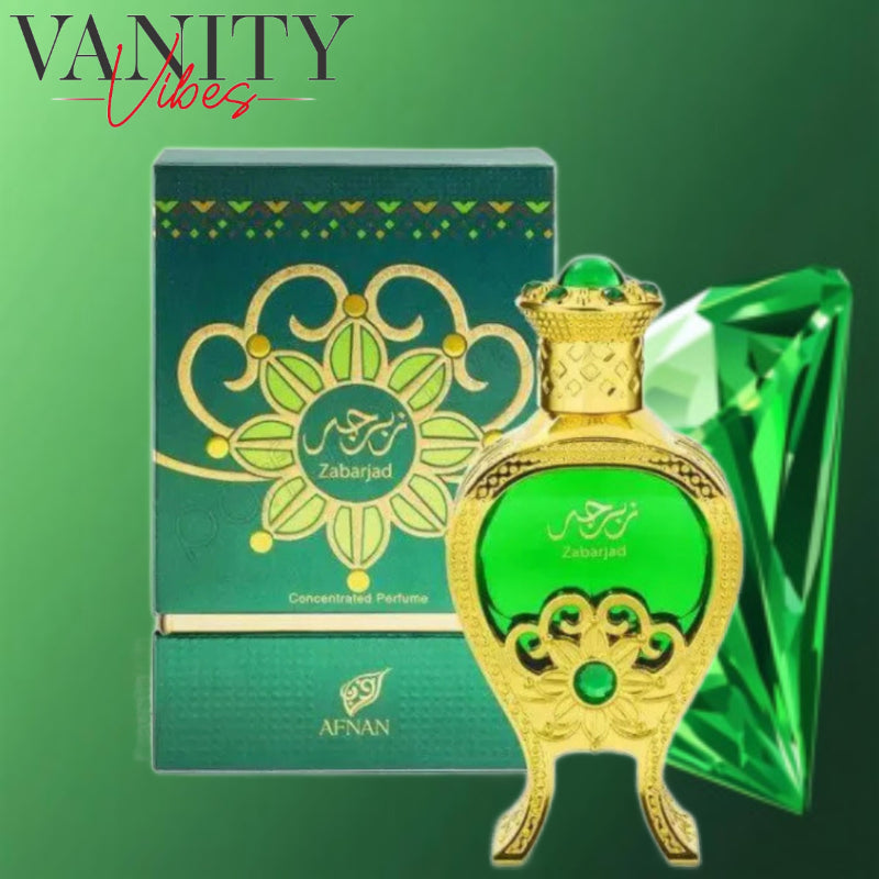 Aris Perfumes Zabarjad by Afnan Attar 20ml Concentrated Perfume Oil