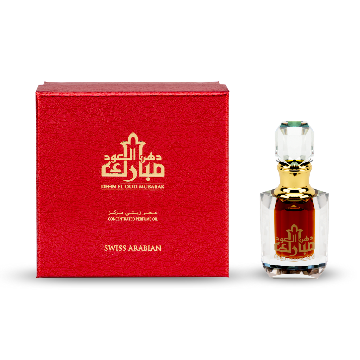 Dehn El Oud Mubarak By Swiss Arabian Concentrated Perfume Oil 6ml For Men & Women