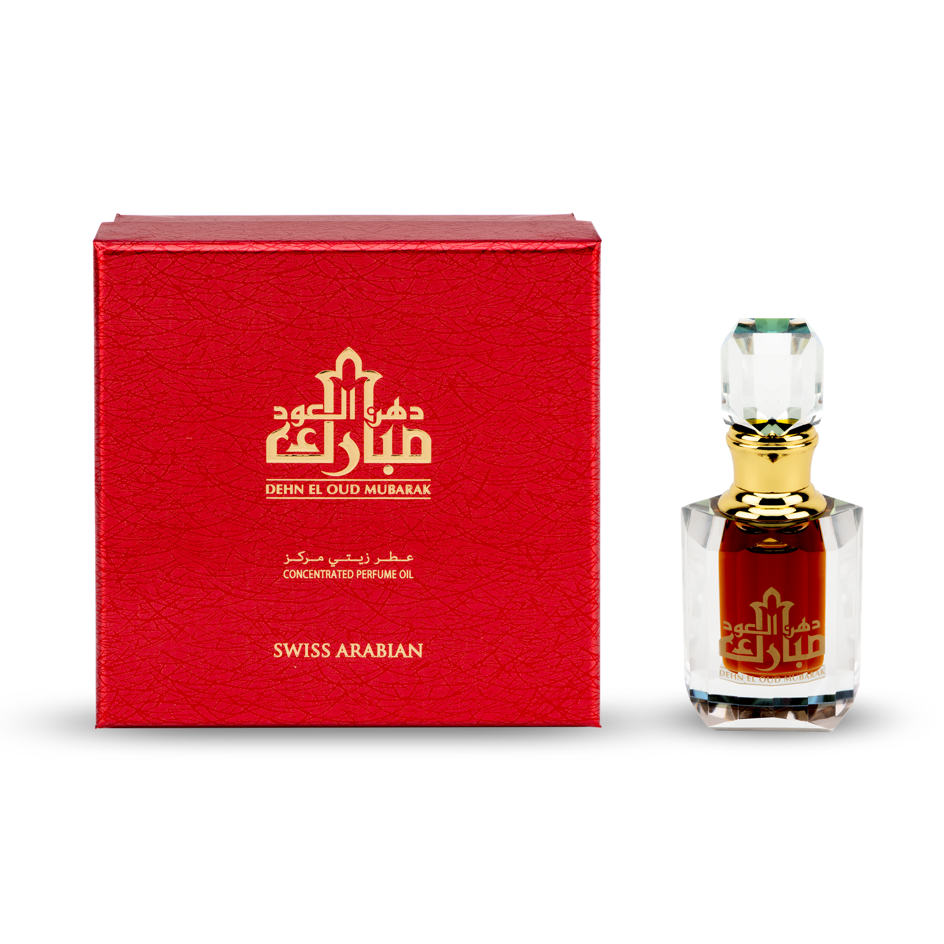 Dehn El Oud Mubarak By Swiss Arabian Concentrated Perfume Oil 6ml For Men & Women