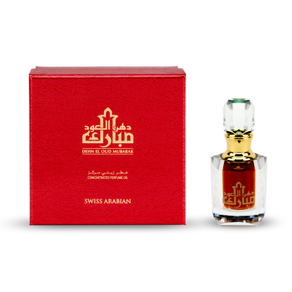Dehn El Oud Mubarak By Swiss Arabian Concentrated Perfume Oil 6ml For Men & Women