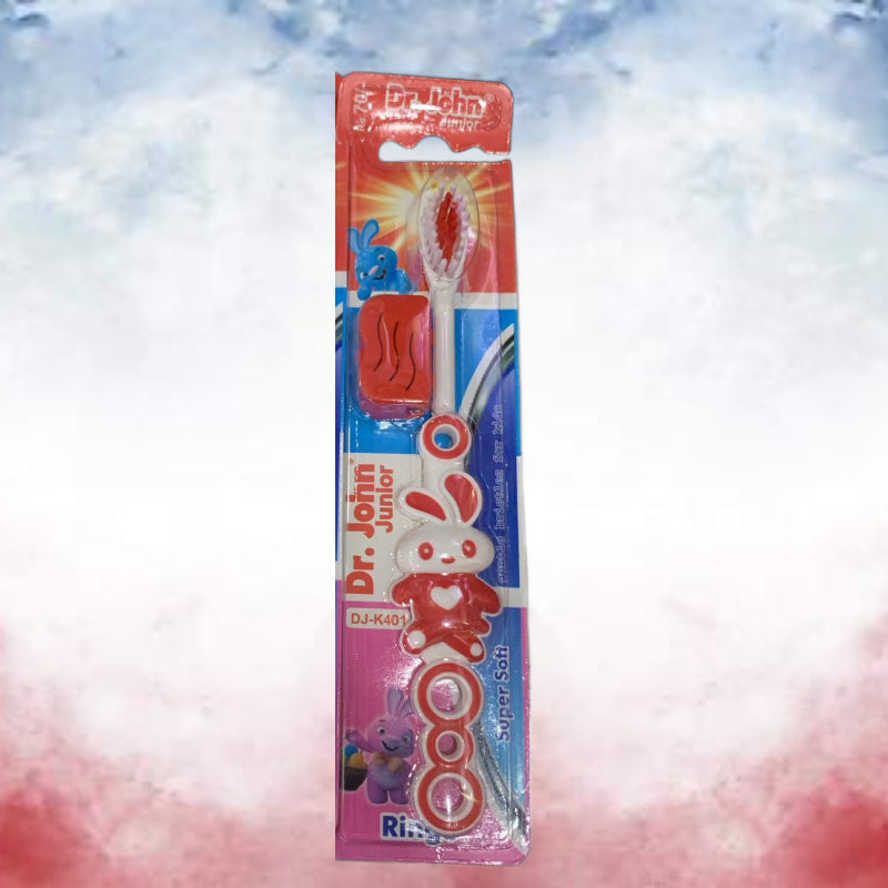 Doctor John Junior Tooth Brush (Red)