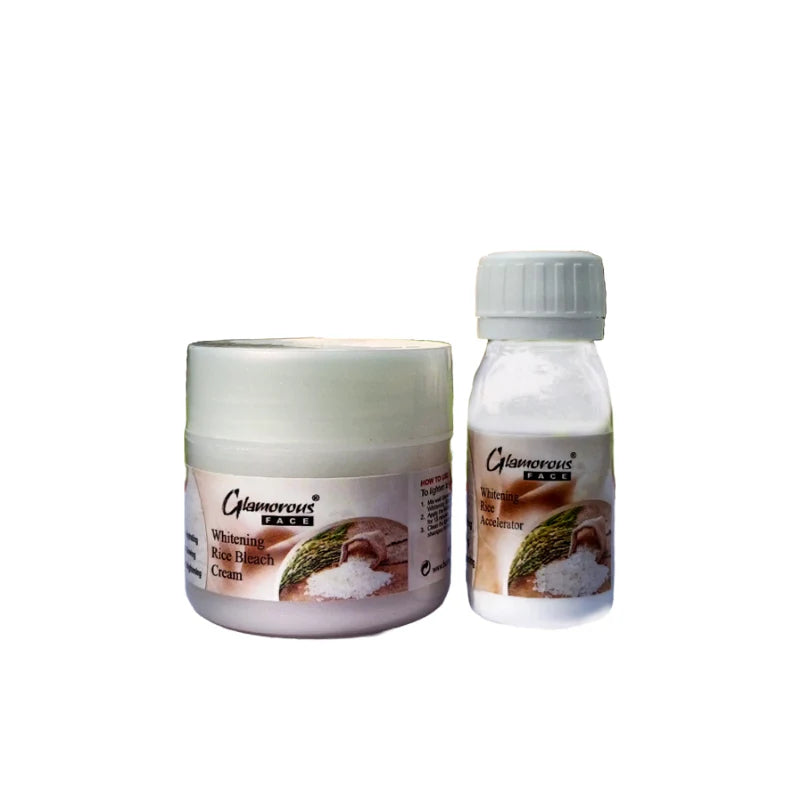 Glamorous Face Rice Bleach Cream