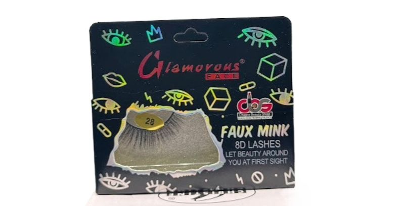 Glamorous Face 8D Mink Hair Eyelashes 10 Pieces (GF 8071)