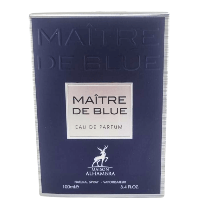 Maison Alhambra Maitre De Blue Eau de Parfum for Men 100ml Long-Lasting Fresh & Masculine Fragrance