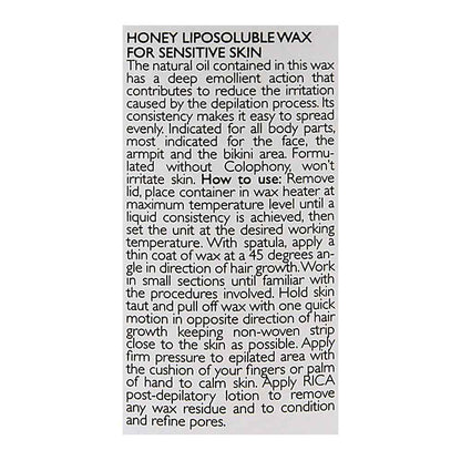 RICA Honey Liposoluble Wax For Sensitive Skin 400ml