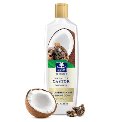 Parachute Adv Coconut & Castor Nourishing Shampoo 340ml