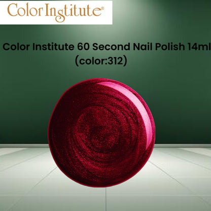 Color Institute 60 Second Nail Polish 14ml (color:312)