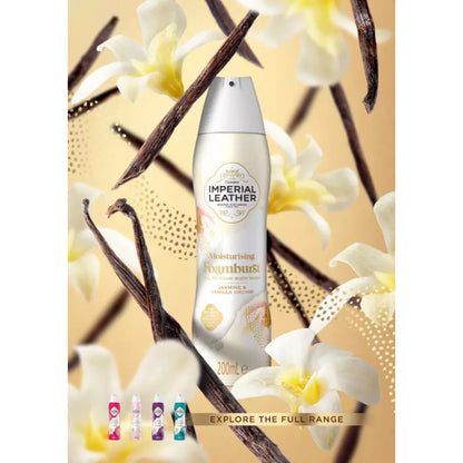 Imperial Leather Moisturising Foamburst Jasmine & Vanilla Orchid Gel To Foam Body Wash 200ml