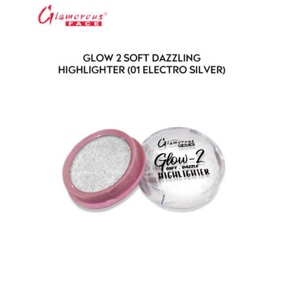 Glamorous Face Glow 2 Soft Dazzling Highlighter (01 Electro Silver)