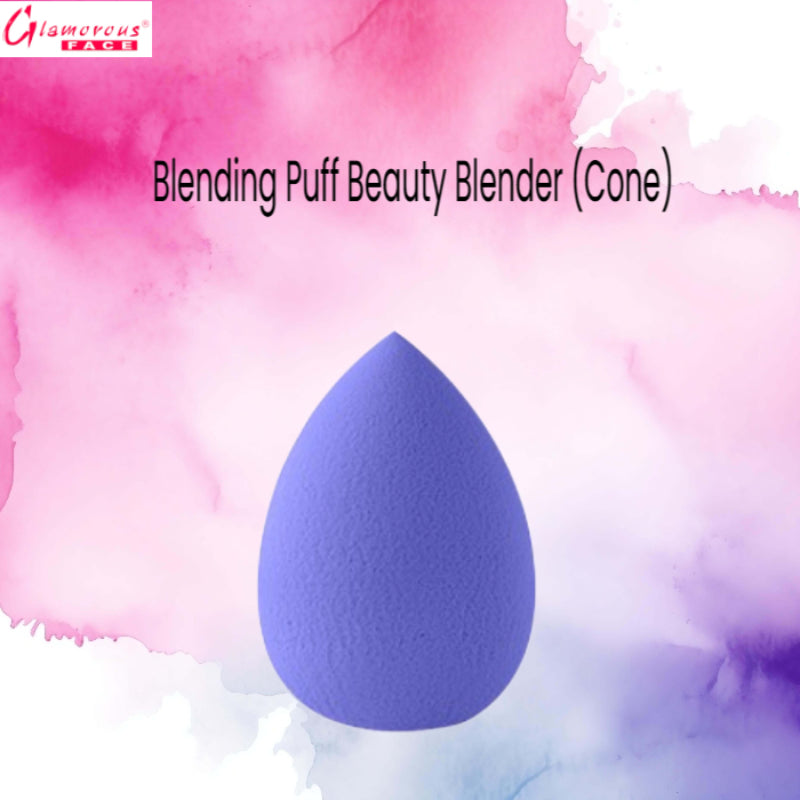 Glamorous Face Blending Puff Beauty Blender (Cone)