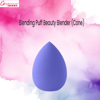 Glamorous Face Blending Puff Beauty Blender (Cone)
