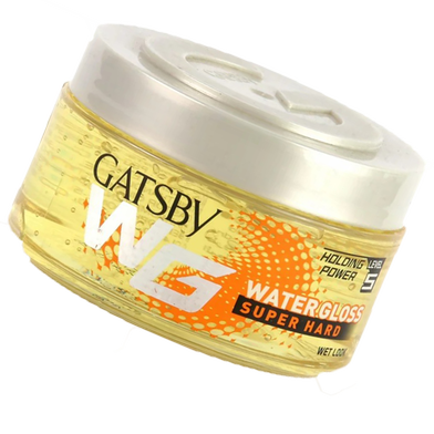 Gatsby Water Gloss Super Hard Gel Yellow Jar 150g