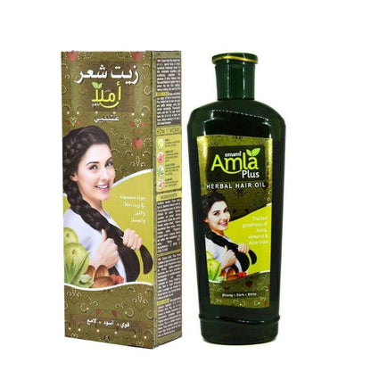 Emami Amla Plus Herbal Hair Oil 200ml – Nourishing Hair Care Oil for Strong, Long, Thick & Healthy Hair Growth & Daily Use