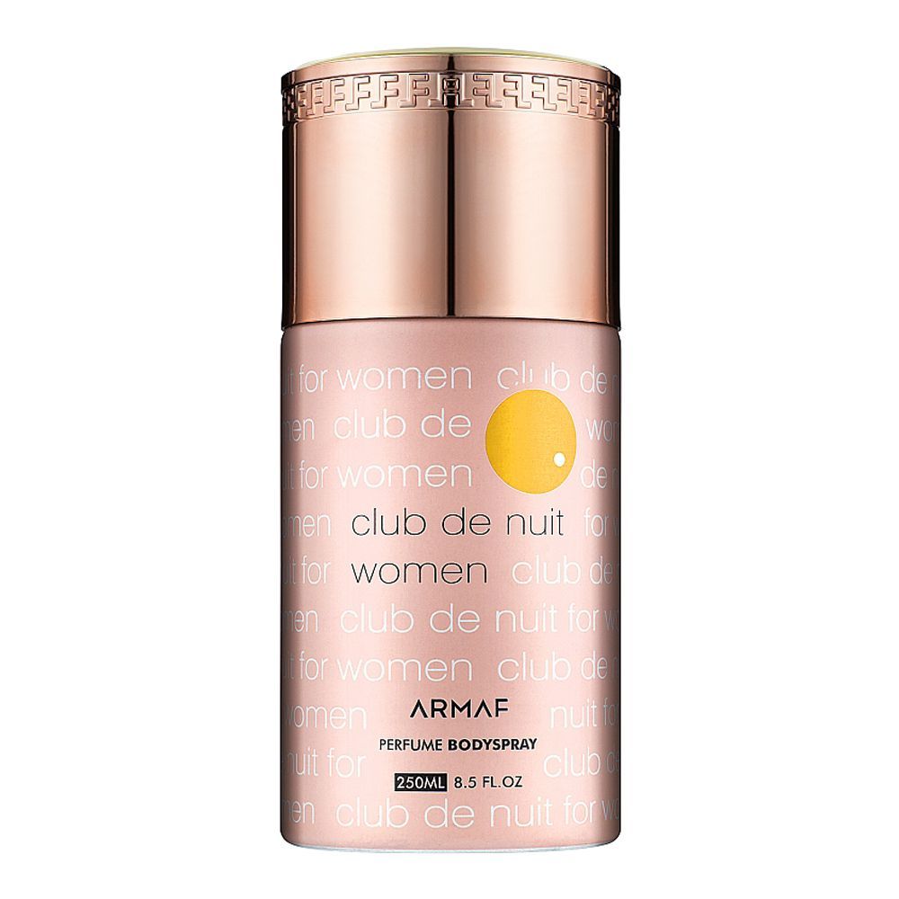 Armaf Club De Nuit Woman Perfumed Body Spray 250ml Long-Lasting Elegant & Feminine Fragrance