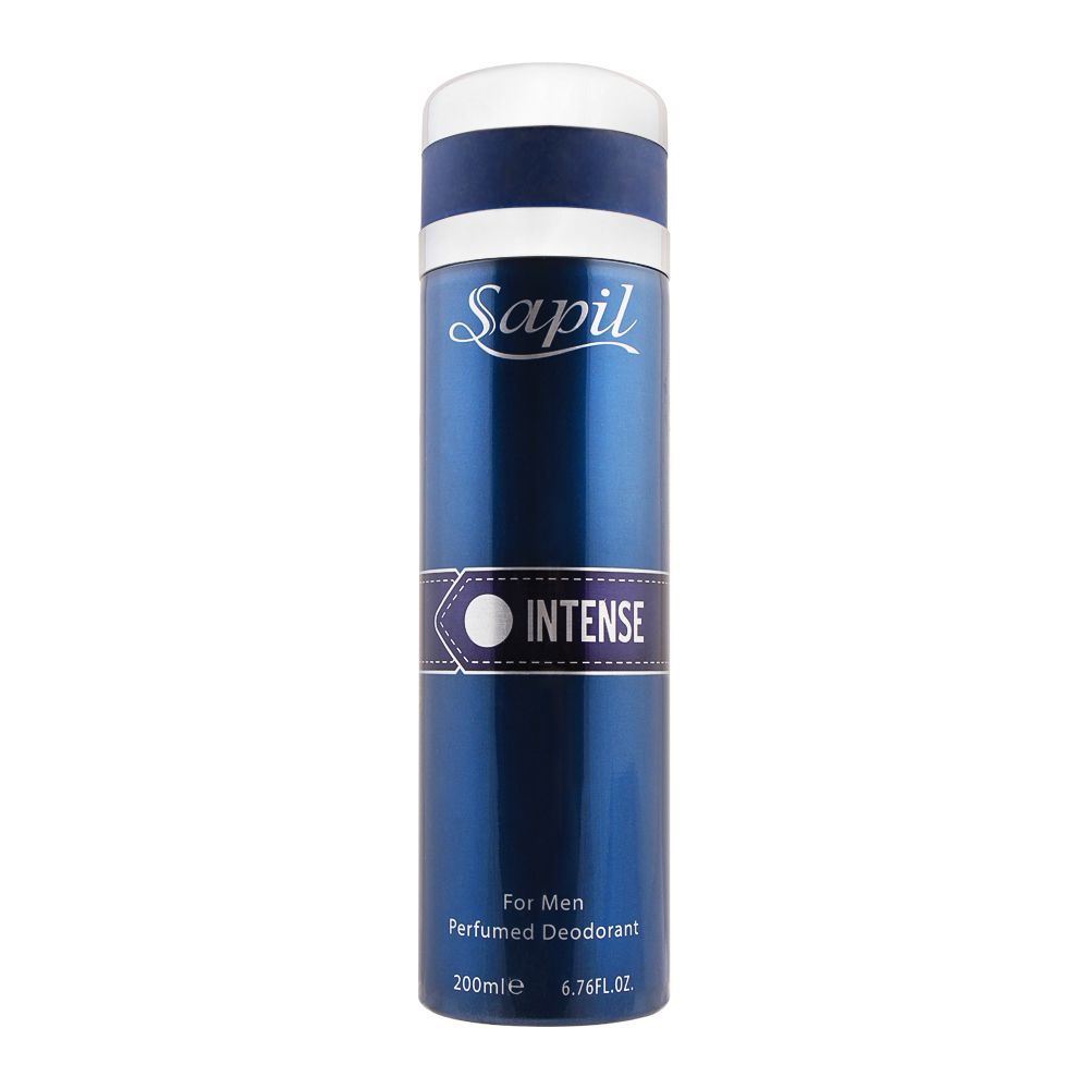 Intense Perfumed Deodorant Spray for Men 200ml – Long Lasting Masculine Fragrance with All Day Odor Protection, Freshness & S