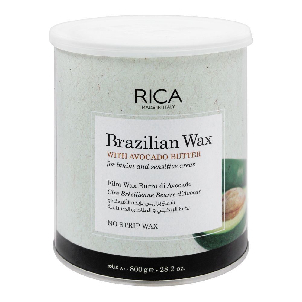Rica Avocado Butter Brazilian Wax 800GM – For Bikini & Sensitive Areas | Original