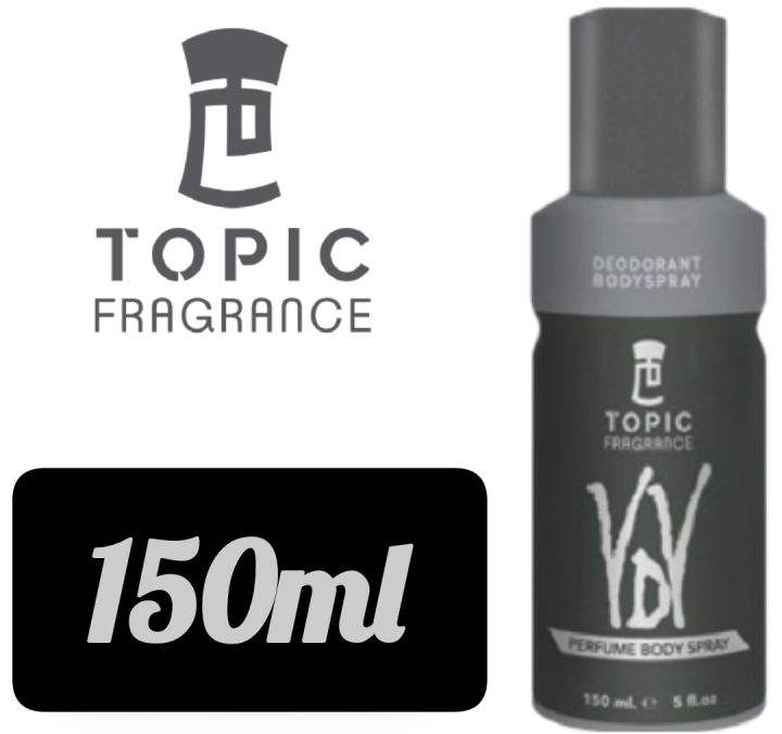 YDY Topic Fragrance Perfume Body Spray 150ml – Long Lasting Body Mist for Men & Women, Fresh & Elegant Daily Scent