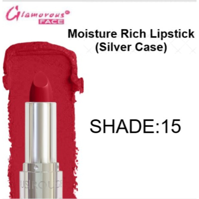 Glamorous Face Moisture Rich Lipstick (shade 15)