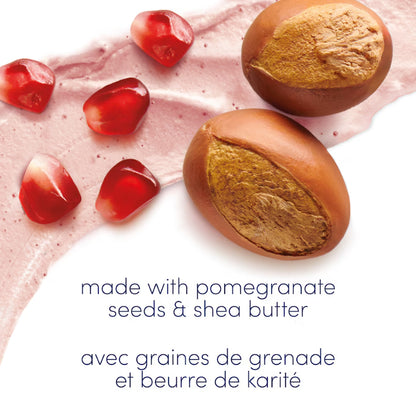 Dove Exfoliating Body Polish Pomegranate Seeds & Shea Butter 298g – Gommage Exfoliant Pour Le Corps for Smooth Soft Skin