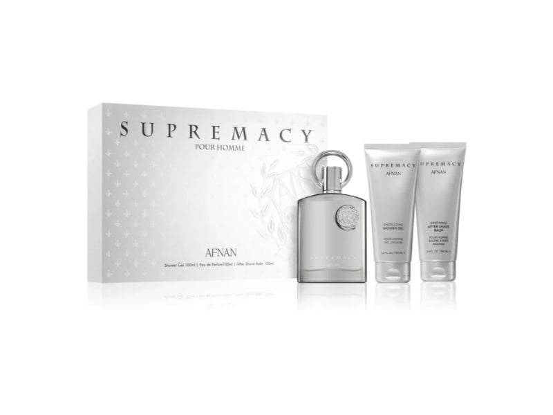 Afnan Supremacy Silver Gift Set EDP 100ml