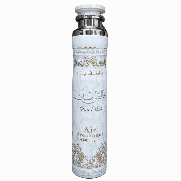Lattafa Pure Musk Air Freshener 300 ml Unisex Musk Home Fragrance & Long‑Lasting Freshness