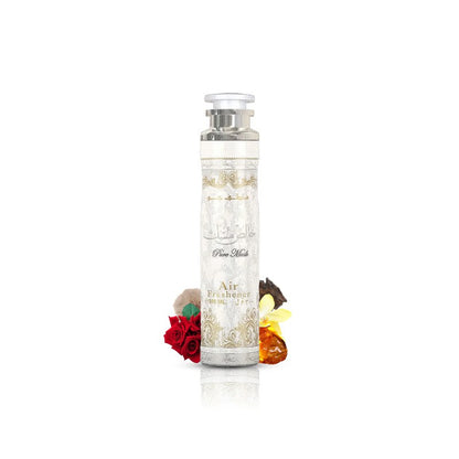 Lattafa Pure Musk Air Freshener 300 ml Unisex Musk Home Fragrance & Long‑Lasting Freshness