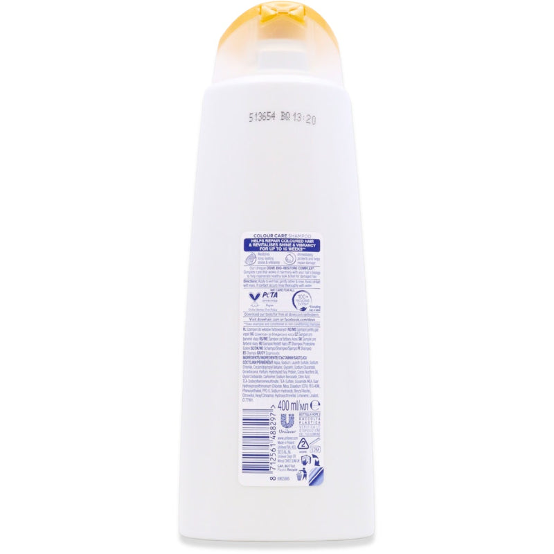 Dove Ultra Care Color Care Shampoo 400ml - Protects Hair Color & Nourishes for Long-Lasting Shine