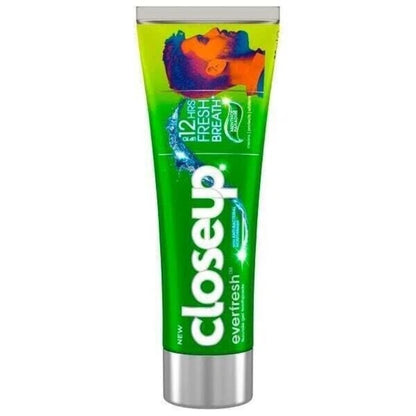 Closeup Everfresh Fluoride Gel Toothpaste Up to 12 Hours Fresh Breath Menthol Paradise 90g