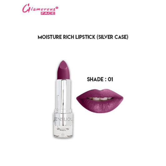 Glamorous Face Moisture Rich Lipstick (shade 01)