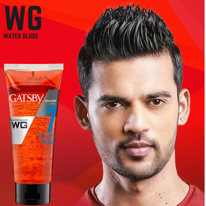 Gatsby Water Gloss Level 7 Hyper Solid Hair Gel 100g