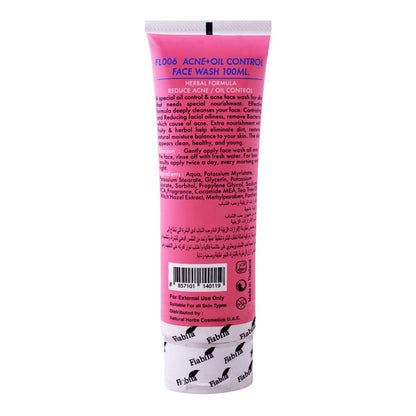 Fiabila Acne & Oil Control Whitening Face Wash 100 ml Blemish Care & Shine Control