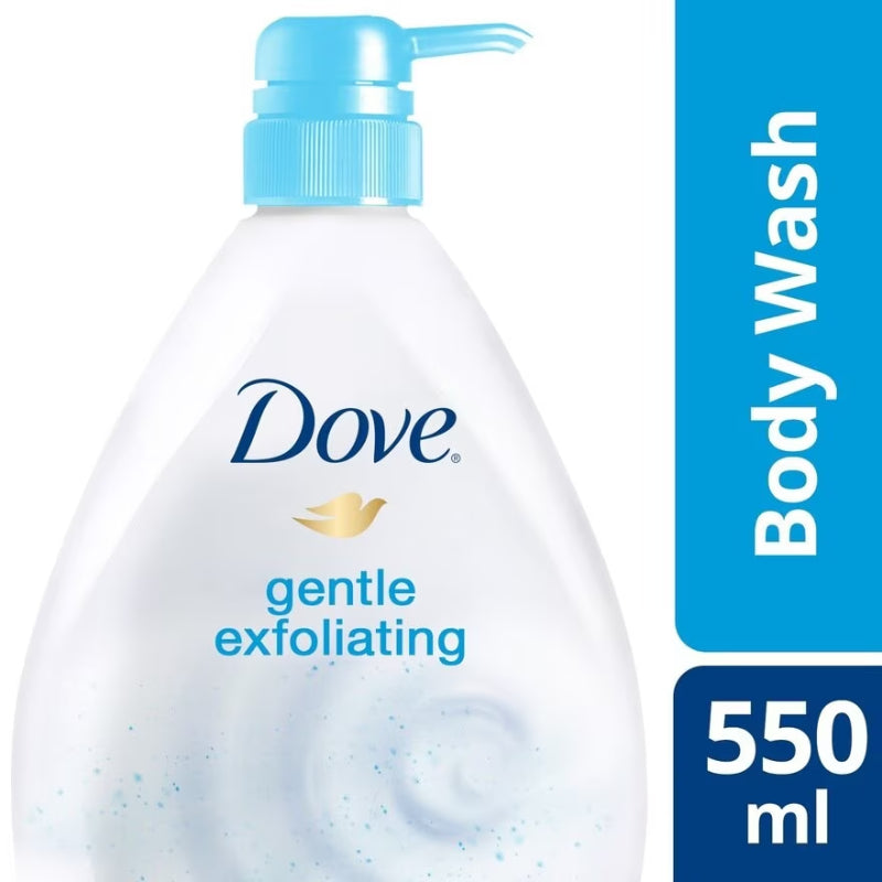 Dove Gentle Exfoliating Nourishing Body Wash 550ml
