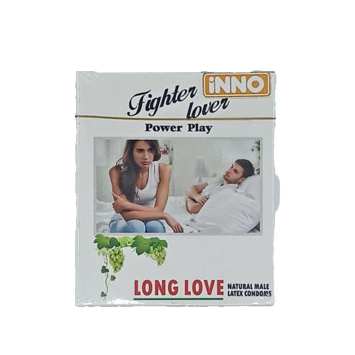 Inno Fighter Lover Natural Male Latex Condoms