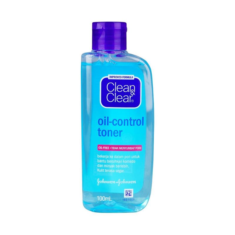 Improved Formula Clean & Clear Oil Control Toner Face Wash 100ml - Deep Cleansing for Oil-Free, Fresh & Clear Skin