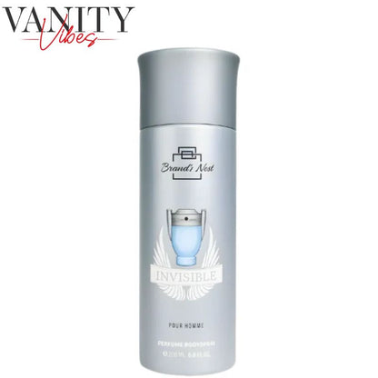 Brand’s Next Invisible Pour Homme Perfume Body Spray 200ml Long-Lasting Masculine Fragrance