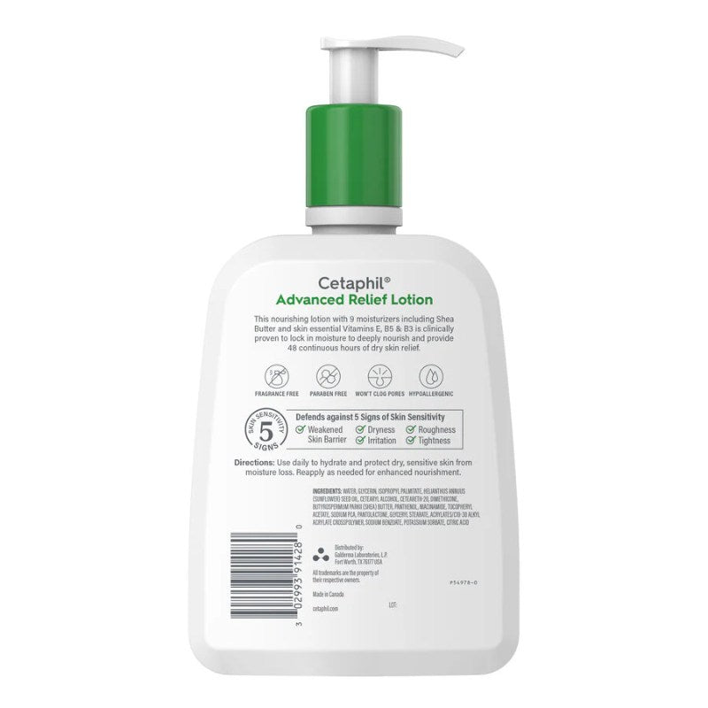 Cetaphil Advanced Relief Lotion Shea Butter-473ml