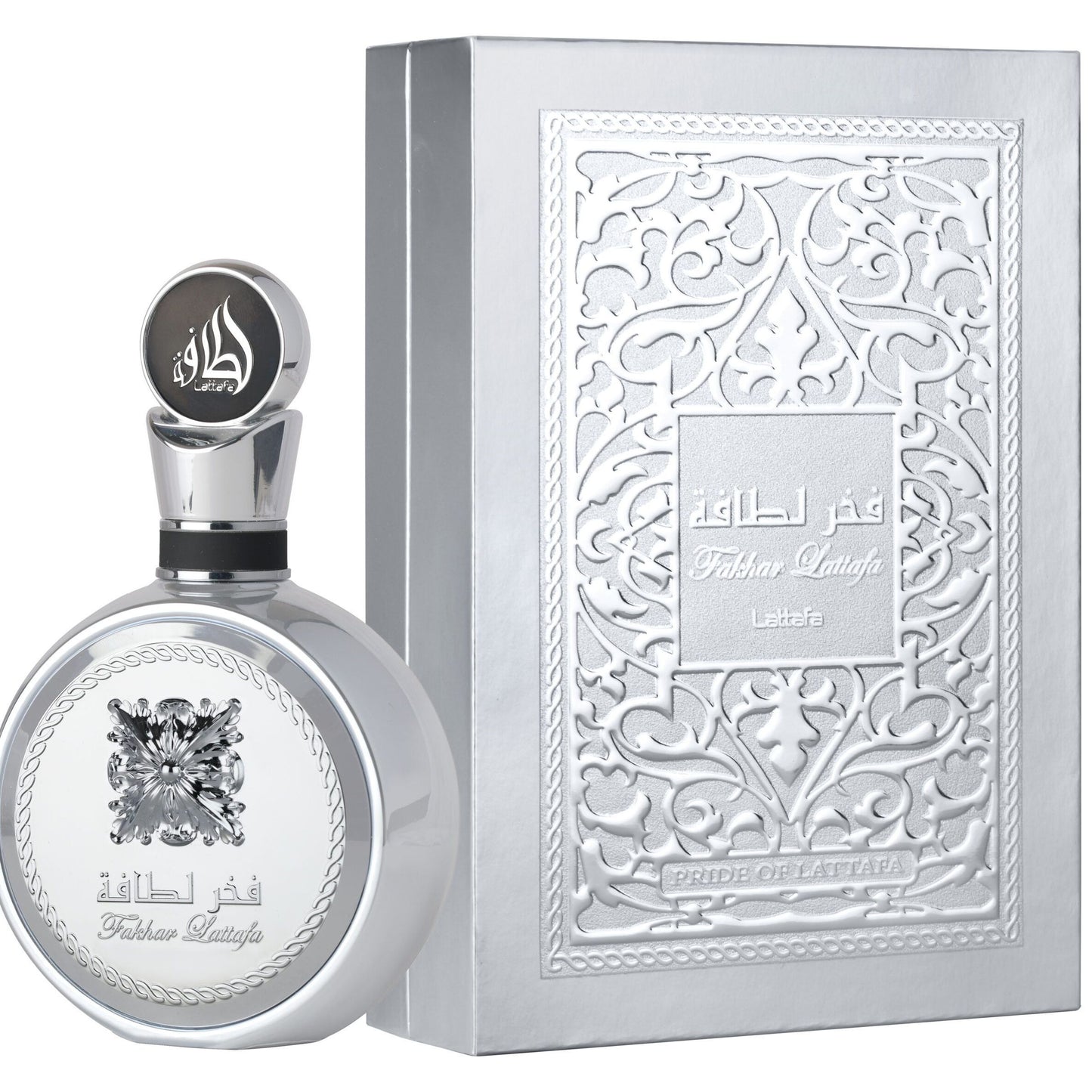 Lattafa Fakhar Platinum For Men EDP 100ml – Long Lasting Fresh & Woody Perfume (2025 New Arrival)