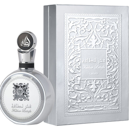 Lattafa Fakhar Platinum For Men EDP 100ml – Long Lasting Fresh & Woody Perfume (2025 New Arrival)