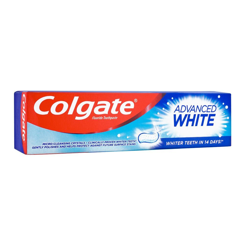 Colgate Advanced White Toothpaste 100ml Powerful Whitening & Fresh Breath