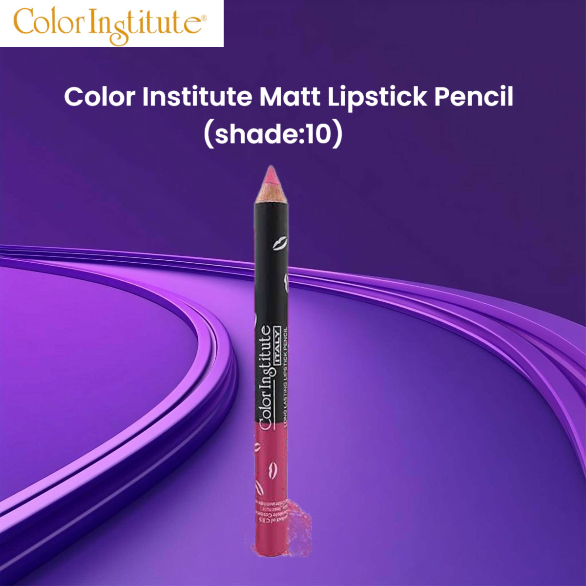 Color Institute Matt Lipstick Pencil (shade:10)