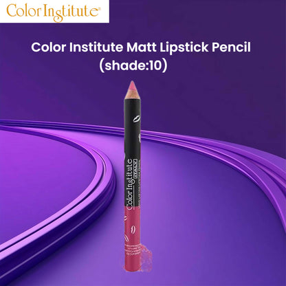 Color Institute Matt Lipstick Pencil (shade:10)
