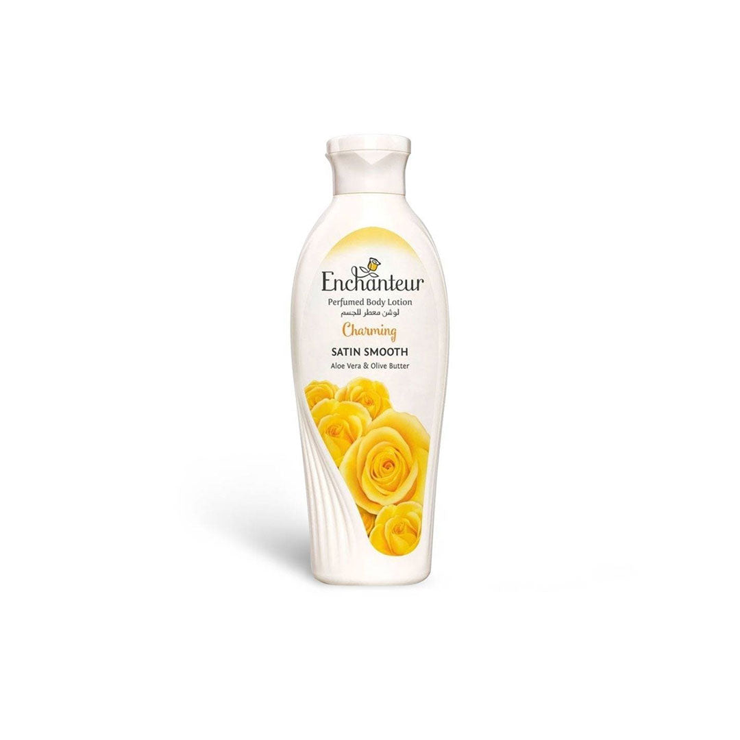 Enchanteur Charming Perfumed Body Lotion 100ml – Deep Moisturizing Floral Fragrance Lotion for Soft, Smooth & Radiant Skin Da