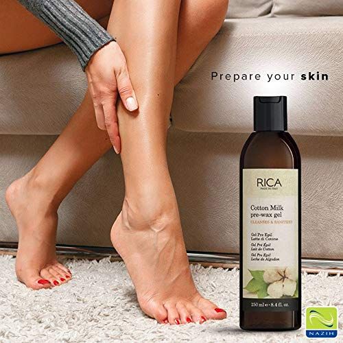 Rica Cotton Milk Pre Wax Gel (250ml)