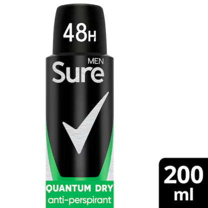 Sure Men 48hr Quantum Dry Antiperspirant Deodorant Spray