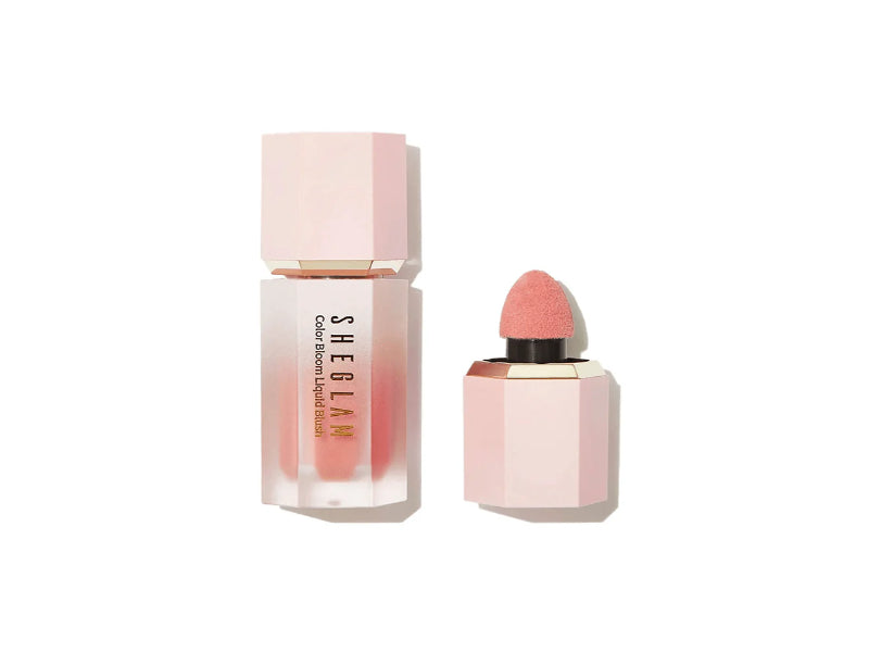 She Glam Sheglam Color Bloom Liquid Blush in Shade Devoted 5.2 ml Natural Flush & Long-Lasting Glow