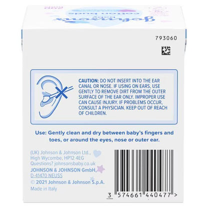 Johnsons Baby Johnson’s Baby Cotton Buds 200 Pack Gentle & Safe Daily Care