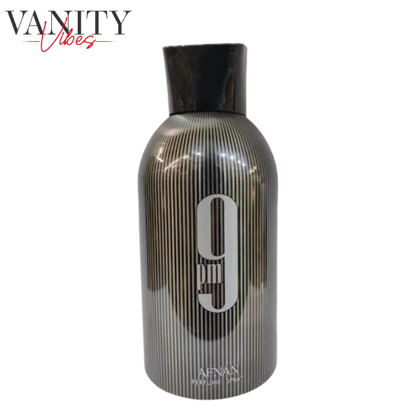 9pm Body Spray by Afnan 250ml for Men & Women