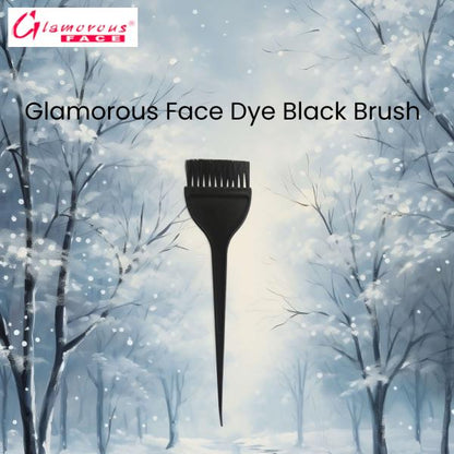 Glamorous Face Dye Black Brush