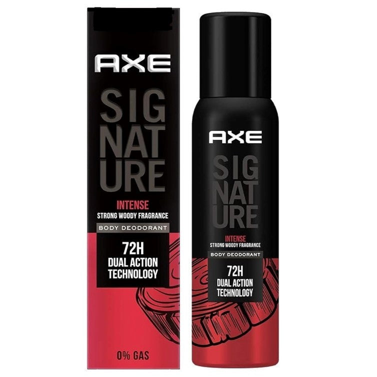 Axe Signature Intense Strong Woody Fragarance 72 Hour Body Deodorant 122ml