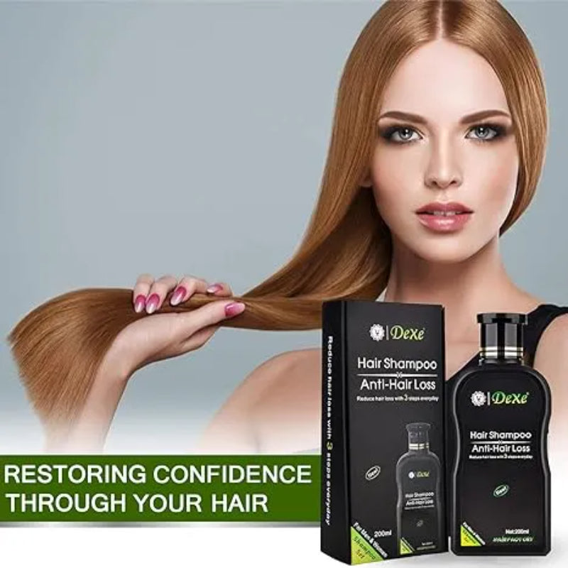 Dexe Anti Hair Loss Shampoo 200 ml Strengthens Hair & Reduces Hair Fall